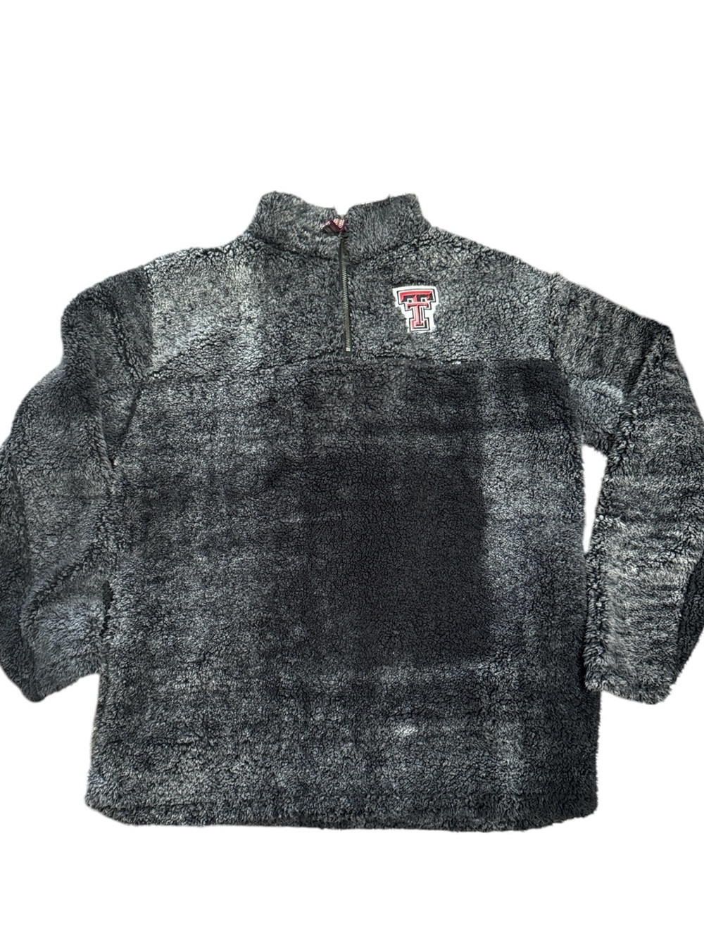 TEXAS TECH unisex Sherpa pullover size large